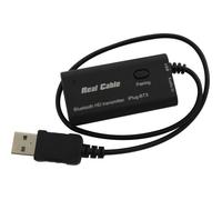 Real Cable Transmetteur Bluetooth pour téléviseur et ordinateur iPlug BTX Noir