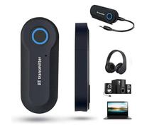 Transmetteur Bluetooth sans fil, adaptateur audio stéréo portable de 3,5 mm pour TV/projecteur/MP3/MP4/PC, émetteur USB haute fidélité, Plug and Play