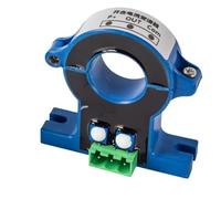 Transmetteur de courant AC/DC 0-1500A Capteur de courant à noyau fendu de type ouvert Sortie RS485 Transformateur de courant AC 1 pièces(DC 0-300A_38MM HOLE_DC24V)