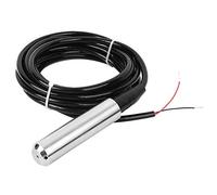 Transmetteur de Niveau de Liquide 0-5M, 12-32VDC 4-20mA, Détecteur de Capteur de Niveau d'eau, Détecteurs d'eau Liquid Level Sensor Water Level Sensor Longueur du Câble 5 Mètres, -40-70℃