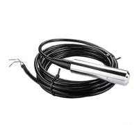 Transmetteur de niveau robuste de 4 à 20 mA avec boîtier en acier inoxydable et protection IP68 pour réservoirs extérieurs et souterrains (2 mètres)