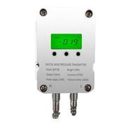 Transmetteur de pression d'air industriel système cvc affichage LCD-30-300Kpa transmetteur de pression différentielle de gaz éolien numérique(Output RS485,-10Kpa-10Kpa)