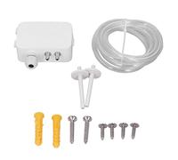 Transmetteur de Pression différentielle Capteur de température et d'humidité Haute sensibilité Performance Stable Système CVC Mural Moniteur de sonde d'humidité de l'air ABS Blanc