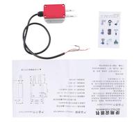 Transmetteur de Pression du Vent, Micro capteur de Pression différentielle avec transmetteur en Alliage d'aluminium pour chaudière Mine de Charbon DC24V, Mesure de gaz Non (0-500pa)