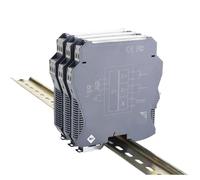 Transmetteur de signal RTD pt100 antidéflagrant Transmetteur de température à barrière de sécurité à signal isolé intrinsèque for zone dangereuse(1 in 1 out,0-100C_4-20MA_DC24V)