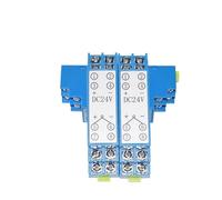 Transmetteur de température de Type R sur Rail DIN, Module de capteur R, mesure 0-1300 °C, sortie 4-20mA, transducteur de température à Thermocouple(0-1000C 12VDC)