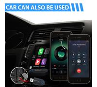 Transmetteur et récepteur Bluetooth 2 en 1, émetteur Bluetooth pour TV, adaptateur Bluetooth sans fil pour un plaisir vocal de type CD Hi-Fi, récepteur audio Bluetooth pour système stéréo de voiture/m