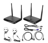 Transmetteur et recepteur d'interface multimedia HD 4K IR sans fil, extension video d'interface multimedia HD 100-240 V, prise UE