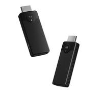 Transmetteur et récepteur HDMI sans fil, prolongateur HDM de 165FT/50M, décodage 4K sortie 1080P,Plug&Play 5G+2.4G pour le streaming vidéo et audio vers un moniteur depuis un ordinateur portable/PC/TV