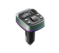 Transmetteur FM 5.4, Lecteur MP3 pour Voiture, Clé USB, Chargeur de Voiture Sans Perte, Double Port PD35W, Charge Rapide.
