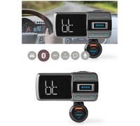 Transmetteur FM audio pour voiture Appels Mains Libres Ecran LED Bluetooth®