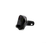 Transmetteur FM Bluetooth 26W, Autoradio, Lecteur MP3, Chargeur USB En Noir