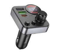 Transmetteur FM Bluetooth à double port pour voiture, PD et QC, transmetteur FM sans fil, compatible avec la lecture de clé USB