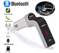 Transmetteur FM Bluetooth - Adaptateur Radio MP3 - Chargeur USB - Mains libres - Compatible tous appareils