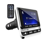 Transmetteur FM Bluetooth, Mains Libres et sans Fil Radio Kit Lecteur De Musique MP3 USB Chargeur Voiture avec Télécommande