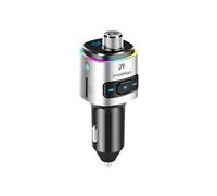 imoshion Transmetteur FM Bluetooth pour Voiture - avec port de charge USB-C Power Delivery - Noir / Argent