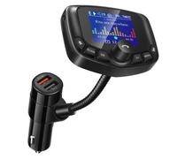 Transmetteur FM Bluetooth pour voiture,Ecran couleur TFT 1,8 pouces - CP91