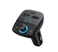 UGREEN Transmetteur FM Bluetooth 5.0 Kit Émetteur FM Voiture Chargeur PD 20W et Quick Charge 3.0