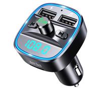 Transmetteur FM Bluetooth Voiture Chargeur Voiture Double USB Charge Rapide kit Mains-Libres Bluetooth Lecteur Musique