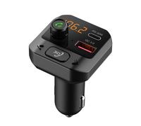 Transmetteur Fm Bluetooth Wefix Noir Kit Mains Libres