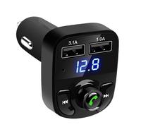 Transmetteur FM CAR-Adaptateur FM sans fil permettant une lecture audio de haute qualité, appareil récepteur sans fil offrant un espace de divertissement confortable, facile à utiliser et c