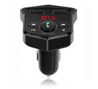 Transmetteur FM pour voiture avec écran LCD + USB, Bluetooth, MP3