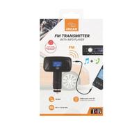 Transmetteur FM - T NB - Lecteur MP3 - Couleur noire - Fonction mains libres - Connectivité sans fil