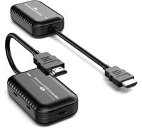 Transmetteur HDMI sans Fil, Émetteur et récepteur Décodage 4K 1080P pour Diffuser de la vidéo et de l'audio Depuis Un Ordinateur Portable/PC/TV vers Un projecteur/Moniteur/HD TV, 2,4 G/5G Plug & Play