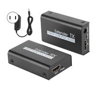 Transmetteur Internet D'extension Hdmi 60m Pour CâBle Poc, Fonction D'apprentissage Edid 100-240vus