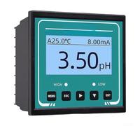 Transmetteur pH Mètre avec Sortie 4-20mA et RS485 | Mesure simultanÃ©e pH et ORP, prÃ©cision Â±0.02pH, compensation thermique auto/manuelle, pour idÃ©al traitement eaux