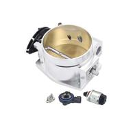 Transmetteur Position D'accélérateur Pour Pontiac Pour Firebird Pour Formule Pour Trans AM Pour GTO TT102152 Corps Papillon En Aluminium À Haut Débit 92mm/102mm Avec Capteur TPS(102mm Silver)