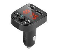 Transmetteur radio FM Technologie Bluetooth® Adaptateur 2 x Chargeur USB - Appel Mains libres