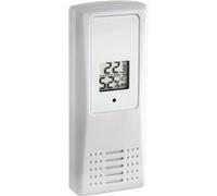 TFA Dostmann Capteur thermo-hygrométrique 30.3208.02 — Transmetteur radio, écran LCD blanc