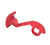 Transmetteur RC 1/10 déclencheur de volant, adaptateur de commande ergonomique robuste et durable à une main pour contrôleur NB4 (rouge)