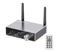 Transmetteur récepteur Bluetooth 5.3 avec télécommande et fonction convertisseur audio DAC pour stéréo domestique