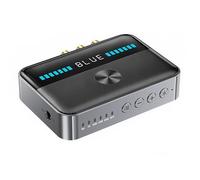 Transmetteur Récepteur Bluetooth 5.3: Bluetooth Adaptateur Audio, 2 en 1 Transmetteur Bluetooths 5.3 émetteur Et Récepteur Adaptateur, Adaptateurs Audio Bluetooths NFC pour TV Pc Voiture