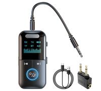 Transmetteur Récepteur Bluetooth 5.4, sans Fil 2 en 1, Mini Adaptateur Musical, récepteur Audio pour TV, Home stéréo, Casque, Haut-parleurs, Ordinateur Portable, autor
