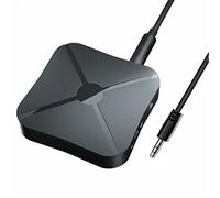 Transmetteur récepteur Bluetooth, adaptateur Bluetooth 5.0 sans fil 2 en 1, avec câble 3,5 mm vers 2 RCA, pour téléviseur/haut-parleurs de voiture/téléphone portable/audio d'ordinateur