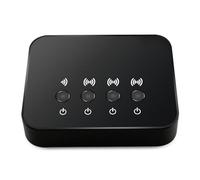 Transmetteur récepteur - Récepteur Audio sans Fil Portable 3 en 1,Émetteur Audio Rechargeable pour système stéréo de Diffusion de Musique à Domicile