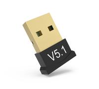 Transmetteur récepteur USB Bluetooth 5.1,mini audio,dongle sans fil,adaptateur BT,pilote gratuit pour ordinateur,PC,souris d'ordinateur portable