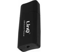 Adaptateur audio Bluetooth USB / Jack 3.5mm Fonction kit mains libres LinQ Blanc