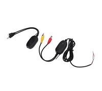 Transmetteur sans Fil pour Caméra de Recul de Voiture, Kit émetteur-récepteur Vidéo sans Fil Interface GPS AVIN étanche pour Système de Surveillance de Caméra de Recul de(avec câble DVD)