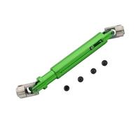 Transmission Arbre RC Compatible avec Axial pour SCX10 AX10 pour Tamiya CC01 D90 TF2 1/10 RC Crawler Accessoires Pièces Joint d'arbre De Transmission CVD(Green)