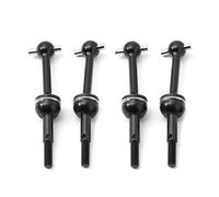 Transmission Arbre RC Compatible avec Tamiya pour TT01 pour TT02 TT01D TT01E TA04 1/10 RC Pièces De Mise À Niveau Arbre De Transmission CVD en Métal 53792(4pcs)