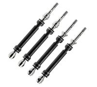 Transmission Arbre RC Compatible Avec Traxxas Pour Mini Pour E-Revo Pour Summit Pour SLASH 4WD 1/10 RC Car 4 Pièces De Rechange D'arbre D'entraînement CVD Avant/arrière En Métal