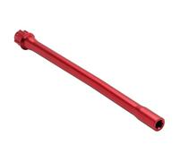 Transmission Arbre RC Compatible avec TRAXXAS pour Mini pour Maxx RC Car Upgrade Modification Pièces Accessoires Métal Center Transmission Shaft 10755(Red)