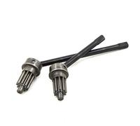 Transmission Arbre RC Compatible Avec TRAXXAS Pour TRX-4 TRX6, 2 Pièces, Essieu Avant En Acier, Arbre D'entraînement CVD, Pièces De Mise À Niveau, Accessoires Pour Chenille 1/10 RC