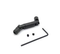 Transmission Arbre RC Compatible avec WPL 1/10 D12 C14 C24 C34 B14 B24 B16 B36 pour HengLong 1/16 RC Pièces Et Accessoires pour Voitures Arbre De Transmission en Métal(Black)
