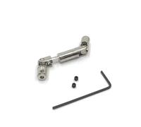 Transmission Arbre RC Compatible avec WPL 1/10 D12 C14 C24 C34 B14 B24 B16 B36 pour HengLong 1/16 RC Pièces Et Accessoires pour Voitures Arbre De Transmission en Métal(Silver)