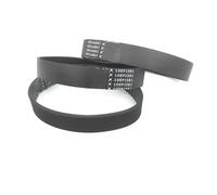 Transmission Belt Courroie D'entraînement pour Tapis Roulant en Caoutchouc, 1 Pièce, 10EPJ381, Vega, 10 Nervures, Multi-rainures, Multi-Cales Courroie